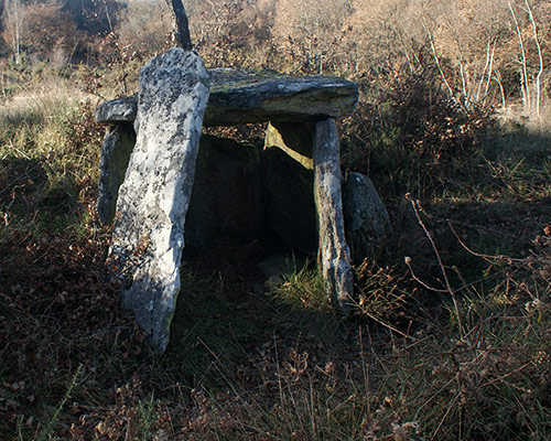 Uno de los megalitos mejor conservados en Lugo